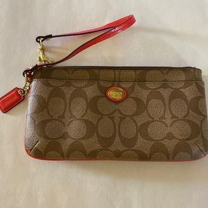 Coach Wristlet and wallet.